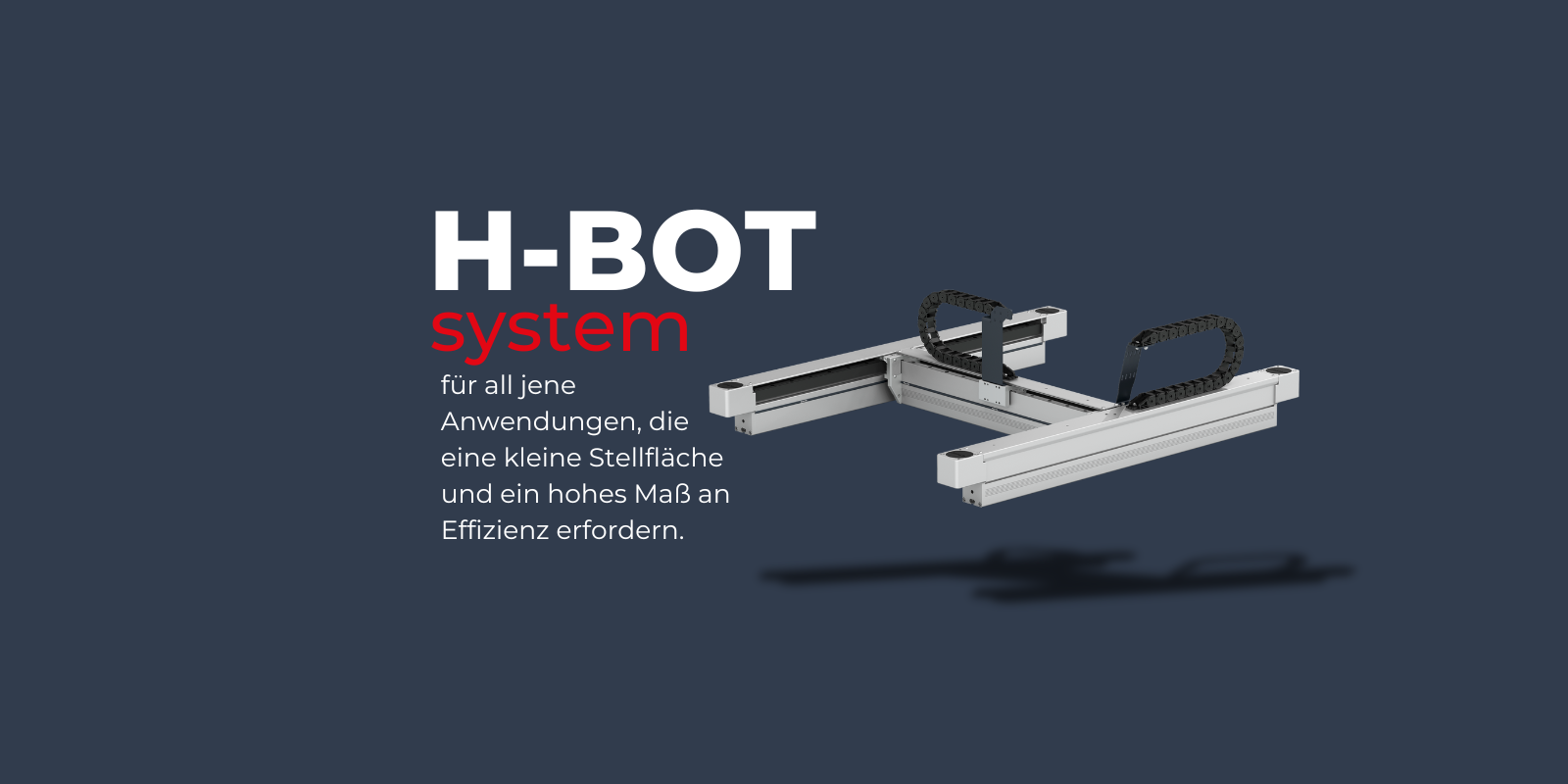 Entdecken Sie das neue H-Bot Portalsystem