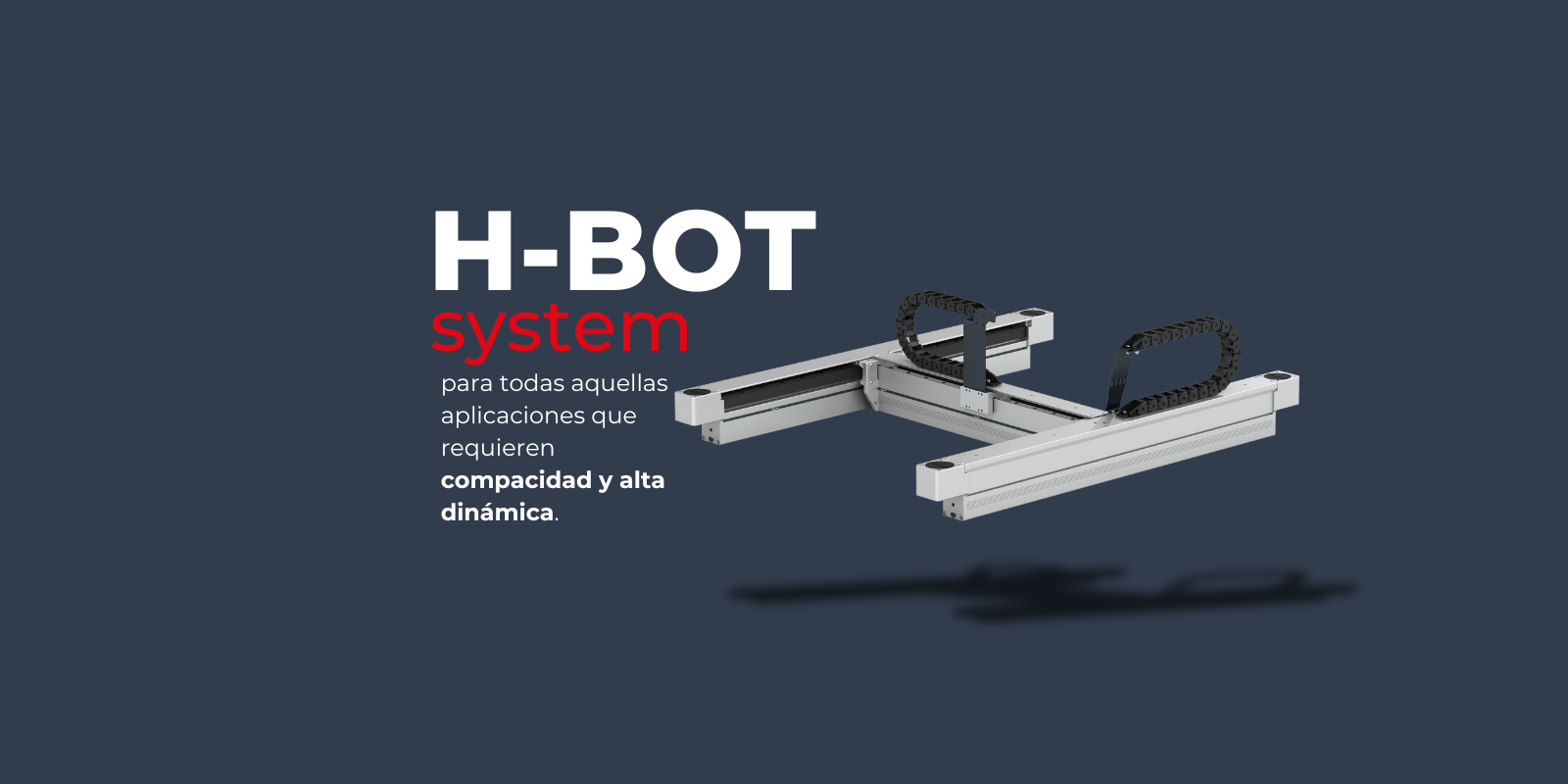 Descubra el nuevo sistema de pórtico H-Bot