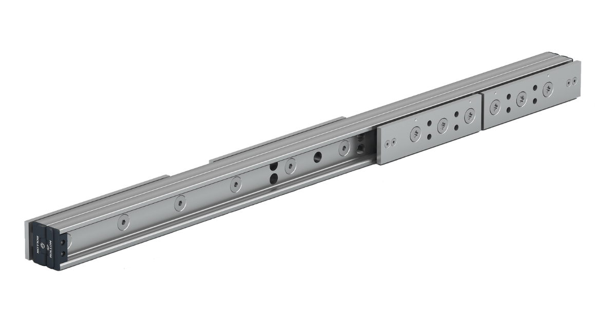 Glissière télescopique à extension totale