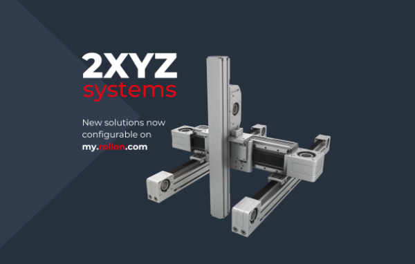New 2XYZ systems now available on myRollon Selection Tool