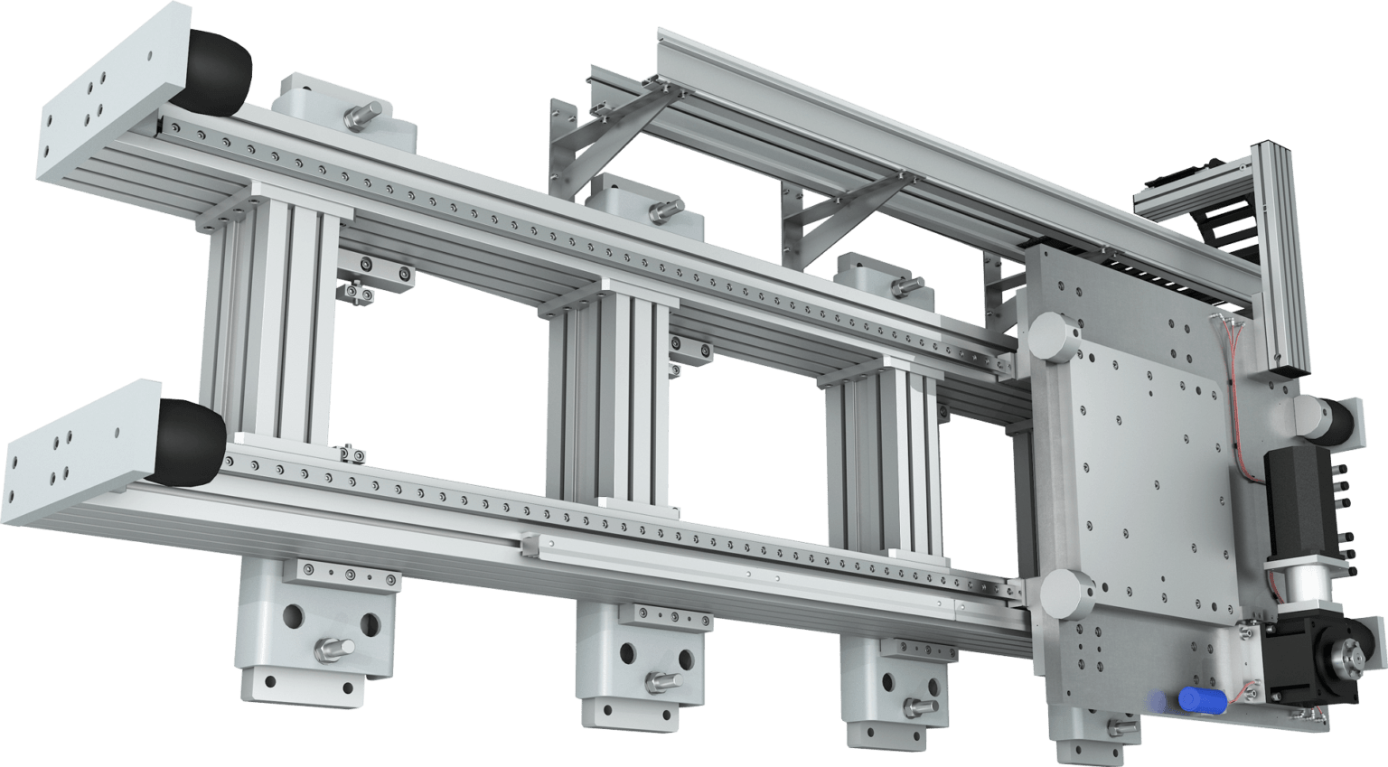 Sistema per movimentazione Robot: Robot Transfer Unit