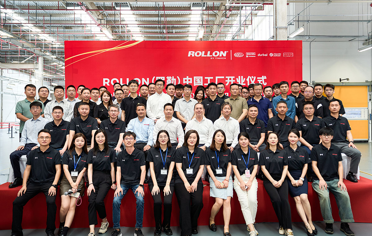 Rollon China inaugura un nuovo stabilimento all'avanguardia a Suzhou